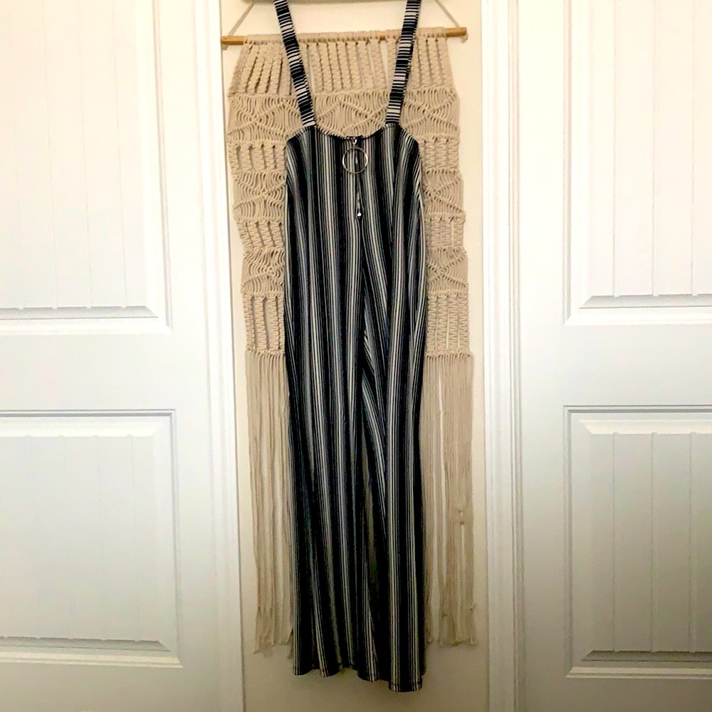 Stripe Jumpsuit